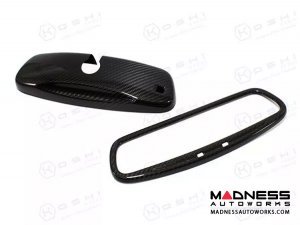 Maserati GranTurismo Interior Trim - Carbon Fiber - Mirror Cover Trim Maserati GranTurismo Interior Trim - Carbon Fiber - Mirror Cover Trim
